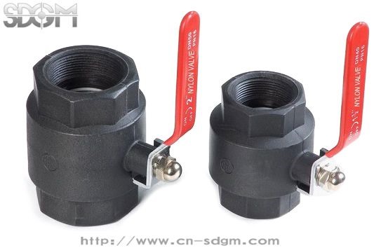 Nylon Ball Valve Brass Ball