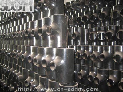 BUTT WELD CARBON STEEL PIPE FITTINGS\REDUCING TEE