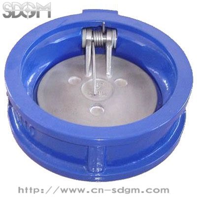 Cast-iron single-disc check valve